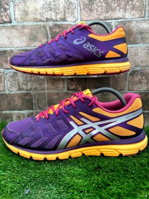 Asics Gel-Zaraca 3 T4D8N Sneaker Damen UK 8,5 lila Schnürschuhe Laufschuhe