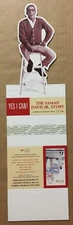 SAMMY DAVIS JR Vintage 1999 DIE CUT PROMO CHIPBOARD COUNTER DISPLAY for Box MINT