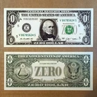 ZERO DOLLAR BILL FUNNY PLAY MONEY NOVELTY