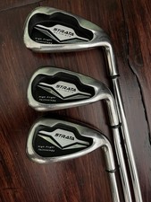 Men RH Callaway Strata Ultimate Irons. 6,7,8. Steel, Reg Flex 60.00