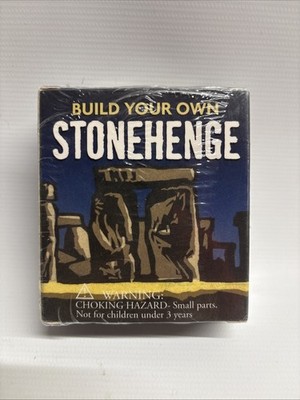 Build Your Own StoneHenge Brand New Running Press w/32 Page Guide book SEALED 