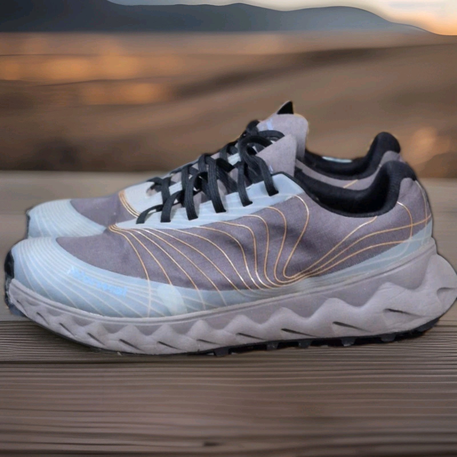 NORMAL Tomir WP LC Trail Running Vibram Megagrip Suela Zapatos Para Hombre Talla 9