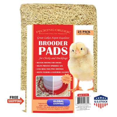 Pecking Order Brooder Pads For Chicks 25 Pack 9660