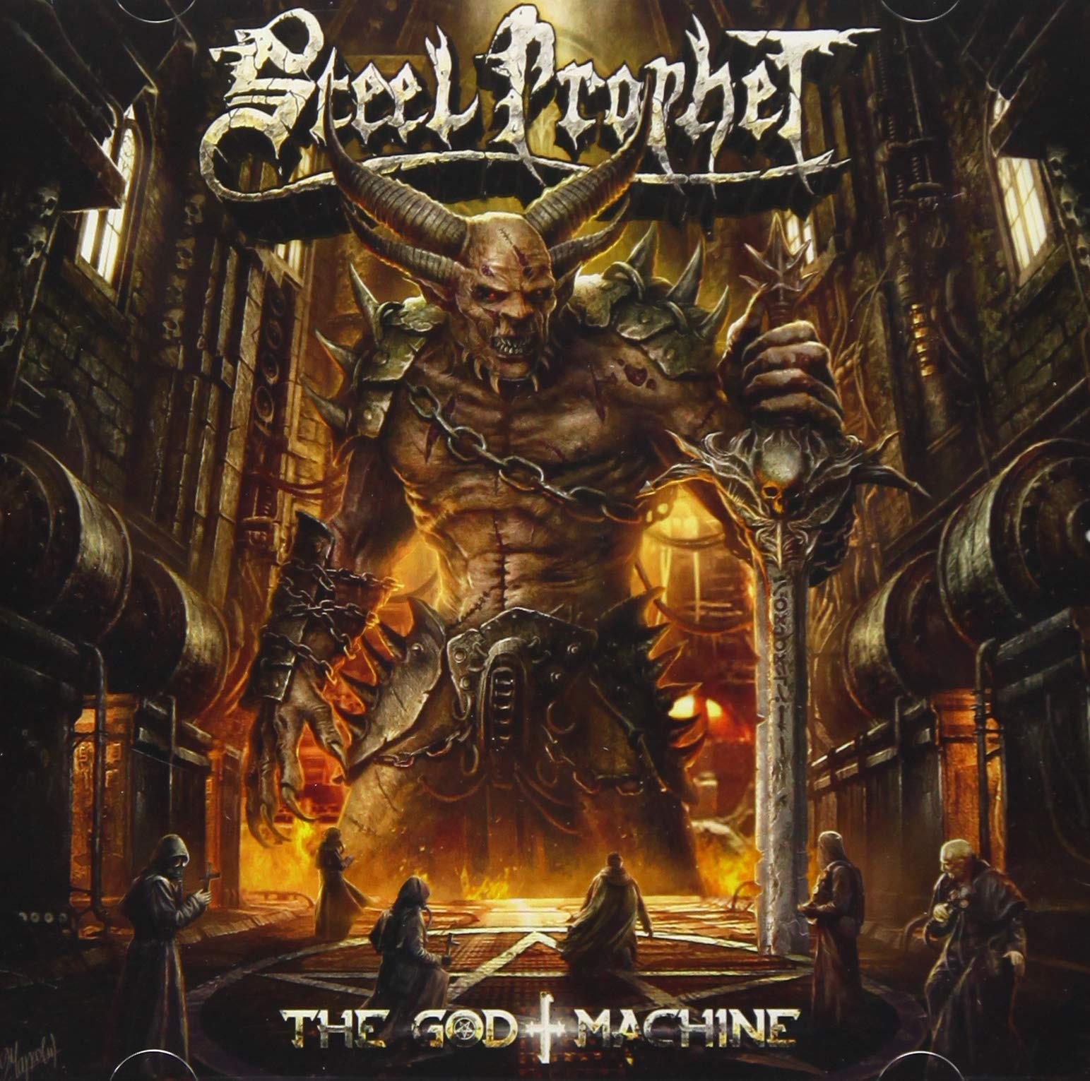 Steel Prophet the god machine with Bonus Track From Japan CD 11tracks