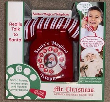 Mr. Christmas Santa  s Interactive Magical Telephone Brand New In Box