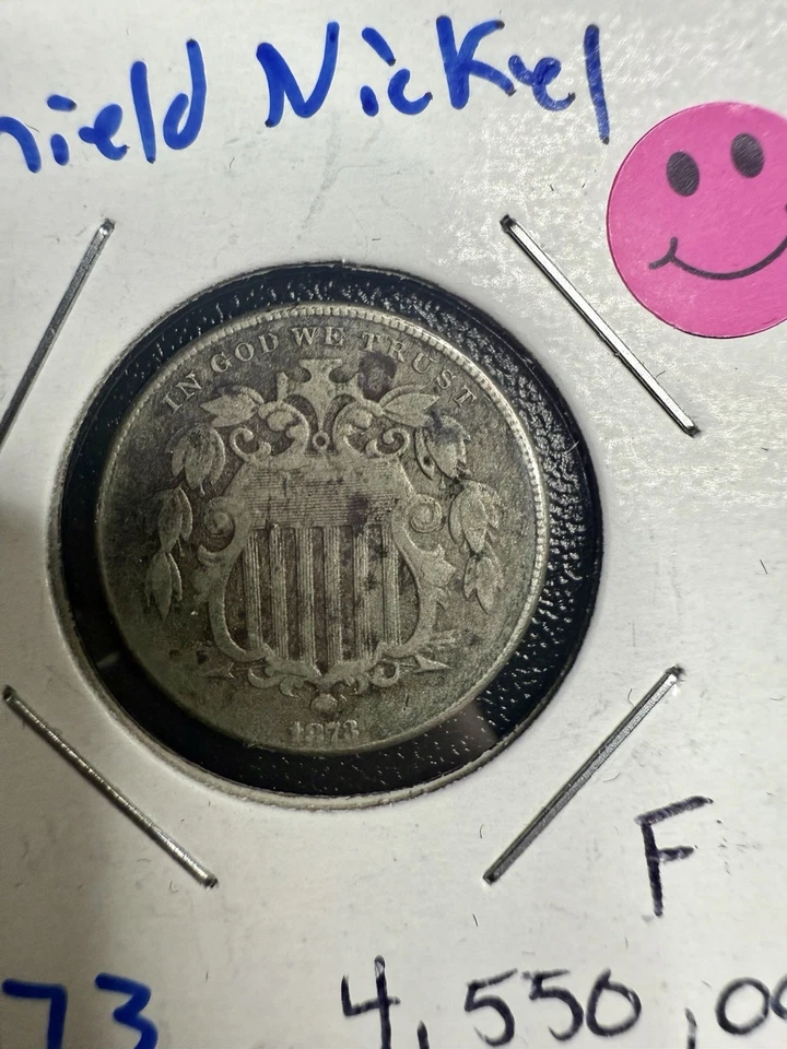 Escudo níquel 1873 Foto 2 de 4