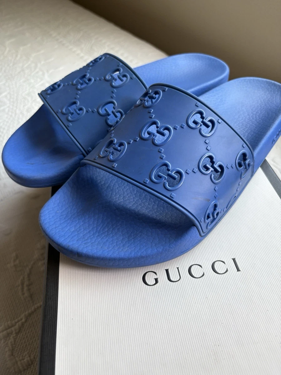 Gucci Blue Sandals for Men for sale | eBay