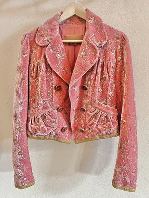 JOHN GALLIANO Romantic Floral Jacket Rare Vintage 