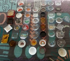 Large Collection Of 48 Vintage Ashtrays