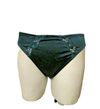 90s Victoria's Secret Gold Label Second Skin Satin Lace Hipster Bikini Panties S