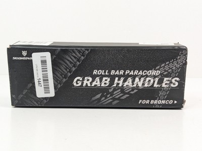 Seven Sparta 4 Pack Roll Grab Handles Compatible With Ford Bronco 2021-23 Black