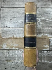 1892 Antique Medical Book “King's Eclectic Obstetrics” Illustrated, Wintermute