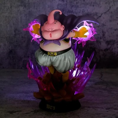 Dragon Ball Z Figuren 19cm Majin Buu Fat Buu GK mit Licht | PVC Anime Figur,
