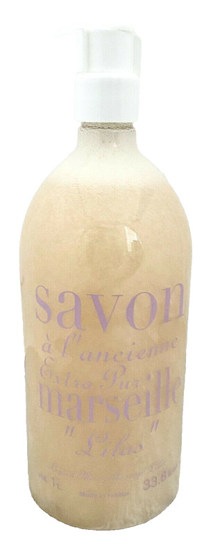 NEW Compagnie de Provence Savon Marseille Liquid Hand Soap LILAC France 33.8 oz