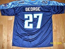 Tennessee Titans Vintage Eddie George NFL Jersey Size XL