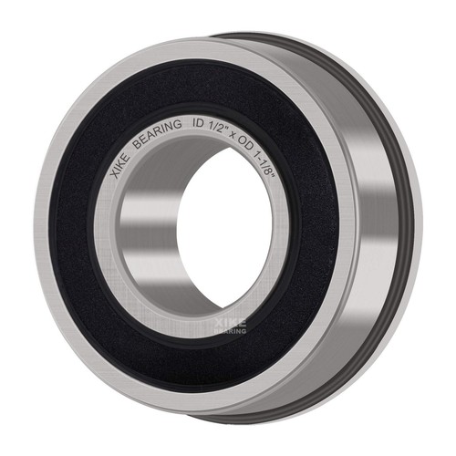 Confezione da 10 Cuscinetti a Sfera Flangiati ID 1/2" x OD 1-1/8", Adatto per Rasaerba, Wh... - Foto 5 di 7