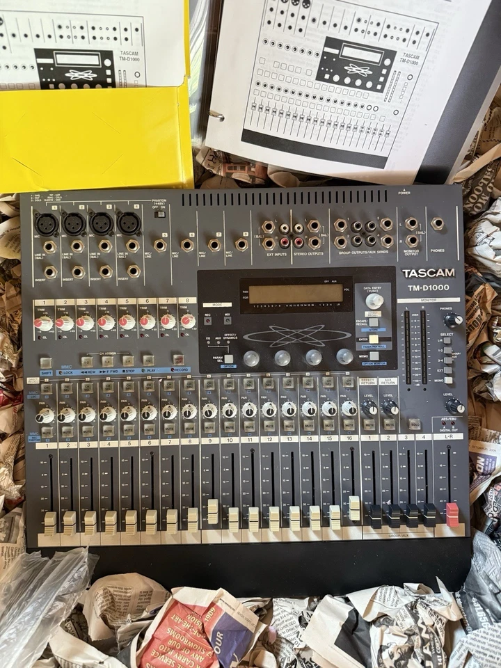 TASCAM TM-D1000 Digital Mixer -NOS -Never Used - Rare Vintage Studio Gear - Image 2 of 3