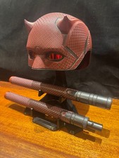 Marvel Legends DAREDEVIL Born Again MASK & BILLY CLUB Prop Replica