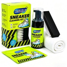 Sneaker Cleaning Kit Premium Foam Shoe Cleaner for White Shoes, PU Syntheti...