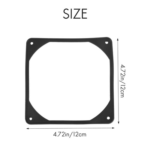10Pcs 120Mm SchwingungsdäMpfende Silizium-LüFterdichtung GeräUschreduzieren2541 - Afbeelding 6 van 8