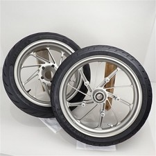 Cerchi in alluminio forgiato BMW K1200R Sport originali OP HP (anteriori e po...