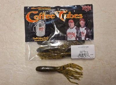 Strike King Coffee Tube 4.5 Green Pumpkin 11,5cm CT4.5-46 Gummifisch Gummifische