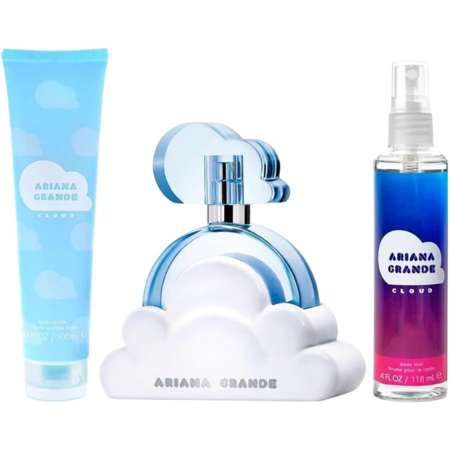 New Ariana Grande Cloud 3-Piece Gift Set Eau De Women's Fragrance 810101501654