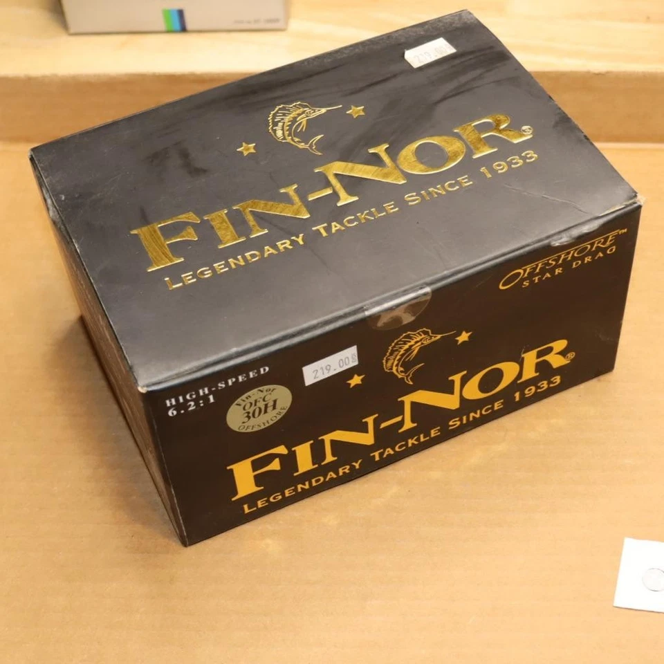 *SIN CARRETE* FIN-NOR Offshore OFC 30H Caja de Pesca Bolsa Papeles Llave SOLO BK#71 Foto 2 de 4