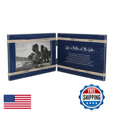 Pavilion Gift Company - Life Is Better At The Lake - 7 X 5 Horizontal Picture
