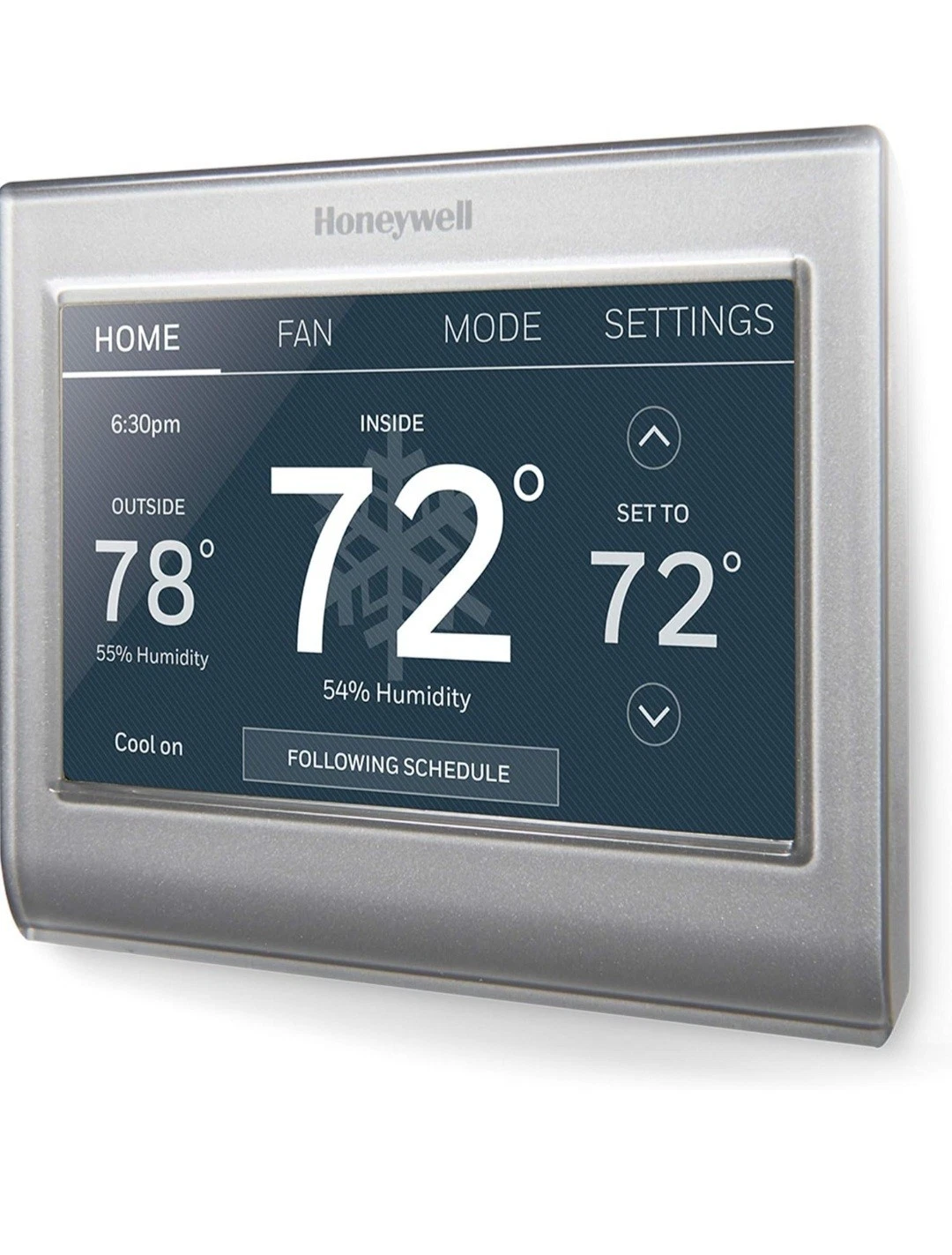 Honeywell Home RTH9585WF1004 Wi-Fi Smart Color Thermostat, 7 Day Programmable,