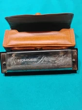 Hohner Special 20 Marine Band A Harmonica With Case Has Some Wear 