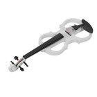 Violin Kit Metal Shiny Surface Easy To Play Electric Violin Wide Application