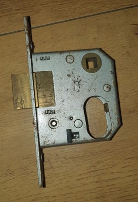 Union Oval Profil Einsteck Nachtriegel Automatik Gehäuseschloss 63mm