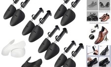 7 Pairs Plastic Shoe Stretchers for Men,Include 5 Pairs Adjustable Length Shoe