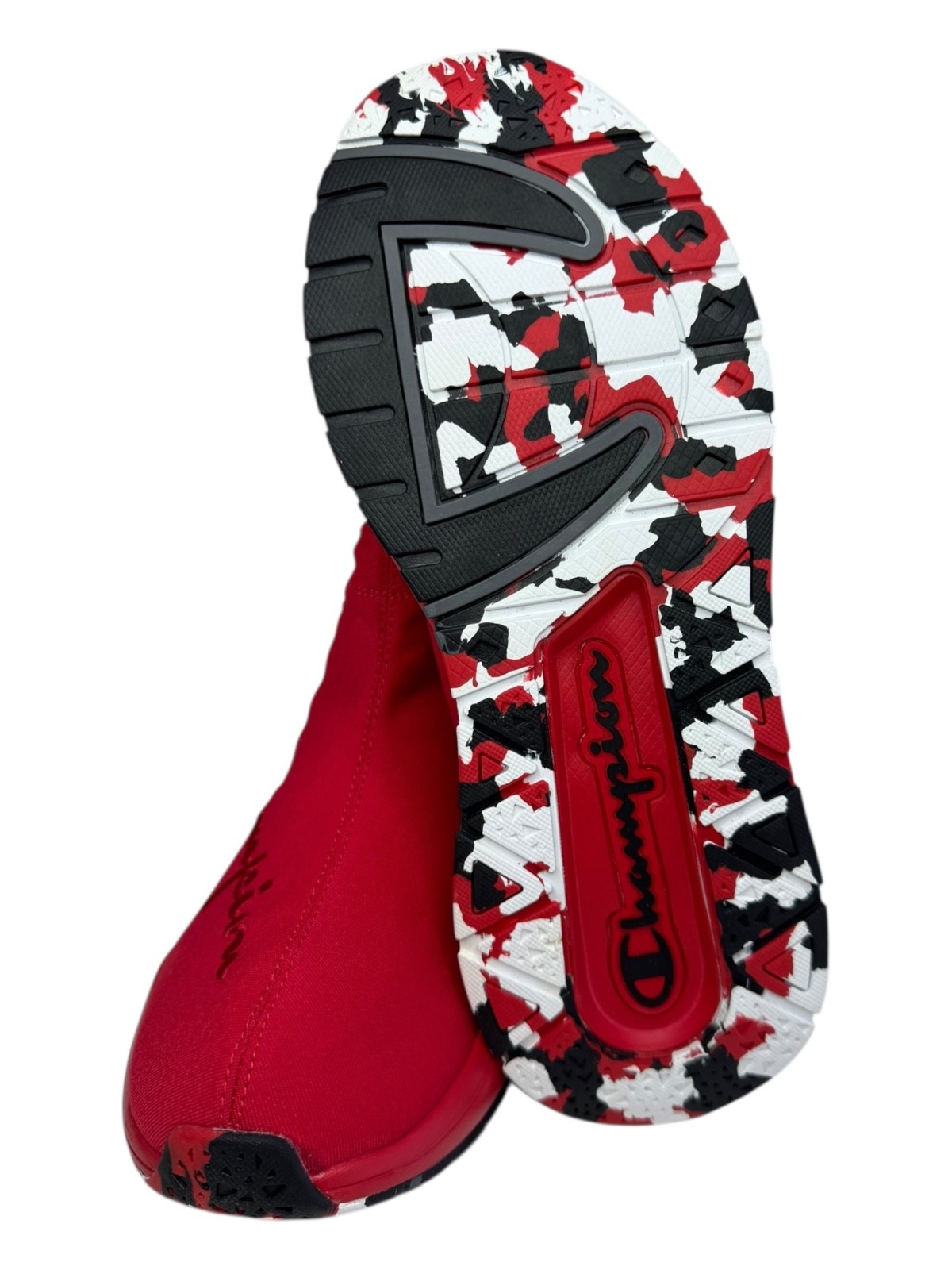Champion Rally Drizzle Mocs Men's Running Shoes Scarlet/Black