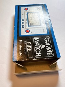 NINTENDO GAME AND & WATCH Fire 1980 w/ BOX Direct From Japan Very Rare Retro