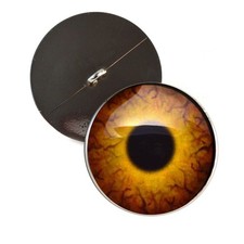 Pair Round Dinosaur Half Sphere Sew-On Glass Eyes for Taxidermy Jewelry Art