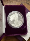 1986-S American Silver Eagle Proof with Box & COA 🇺🇸