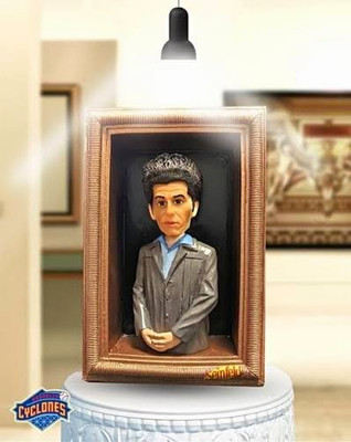 Brooklyn Cyclones 2025 Seinfeld Night Kramer Painting Bobblehead