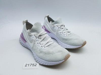 Nike Epic React Flyknit 2 Women's Size 7.5 Running Shoes White Pink Foam