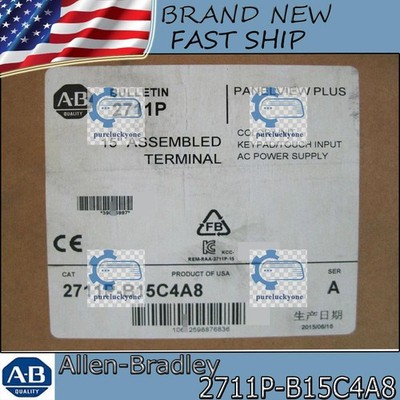 2711P-B15C4A8 PanelView Plus Terminal Brand New Factory Sealed NEW PLC AB