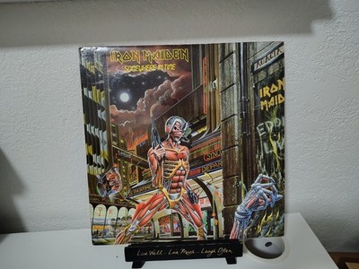 Iron Maiden Somewhere In Time LP Vinyl Record Original 1986 US Release Capitol