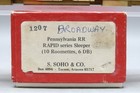 HO BRASS SOHO 1207 PENNSYLVANIA 10-6 RAPID SERIES SLEEPER NOT TRUCKS UNPAINTED — photo 2