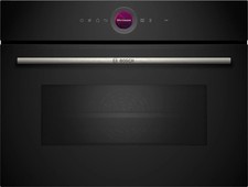 Bosch CEG732XB1 Serie 8 Einbau-Mikrowelle, 1000 W, 36l, Großflächengrill, Kleinf