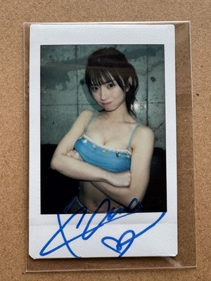 Kanna Seto Auto Autographed Signed Cheki Photo Japan