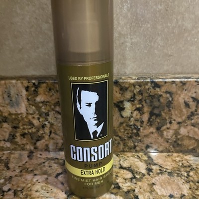 Consort Pump Hair Spray Mens Vintage 80s Hairspray 1988 NEW Old