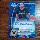 2024 Bowman Chrome University Sapphire Basketball Mikayla Blakes #55 PSA 10
