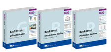 3 Bücher BKI Baukosten Gebäude + Positionen + Bauelemente Neubau 2020