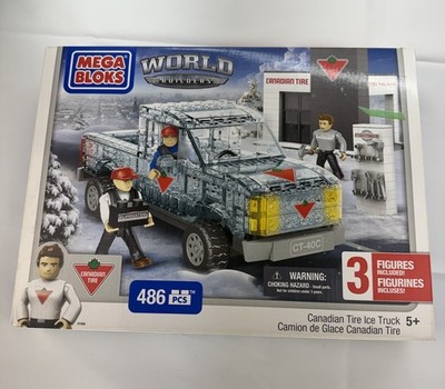 Mega Bloks Canadian Tire Ice Truck 486 PCS | Limited Edition New Sealed Set RARE