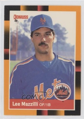 1988 Donruss Baseball's Best Box Set Lee Mazzilli #209 te2